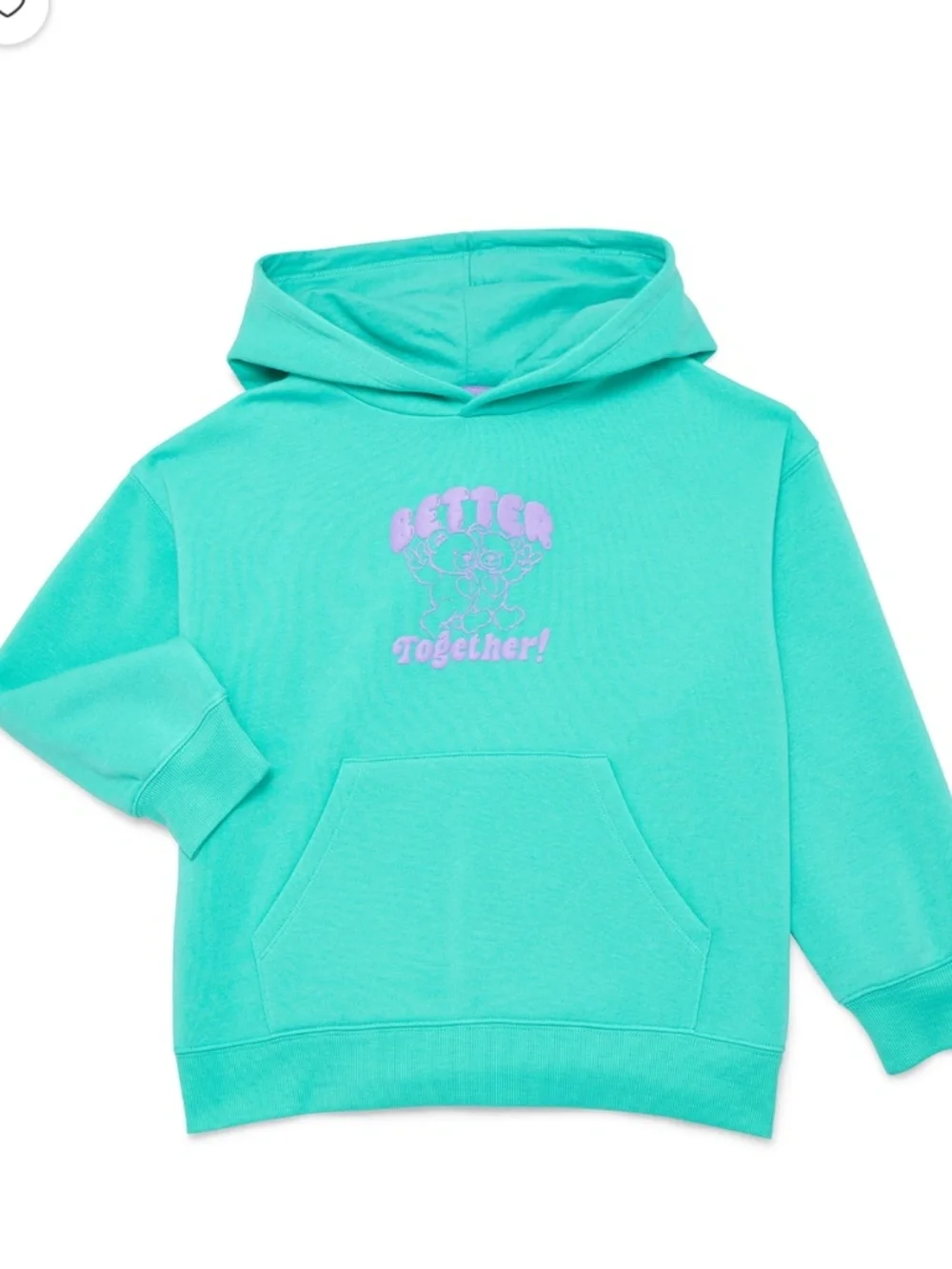 Way To Celebrate Girls Surfside Blue Graphic Hoodie Size XS (4/5) NWT